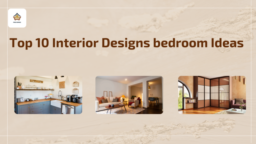Top 10 Interior Design Bedroom Ideas by finehomez