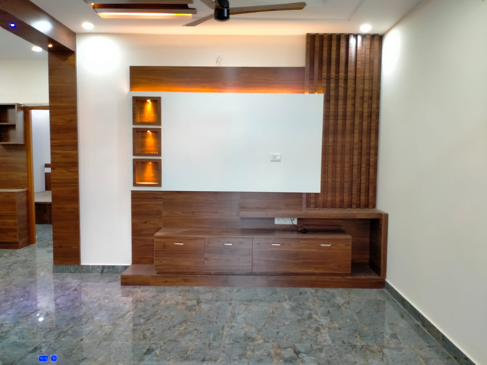 TV unit Interior Design by finehomez